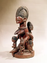 Madre e hijos